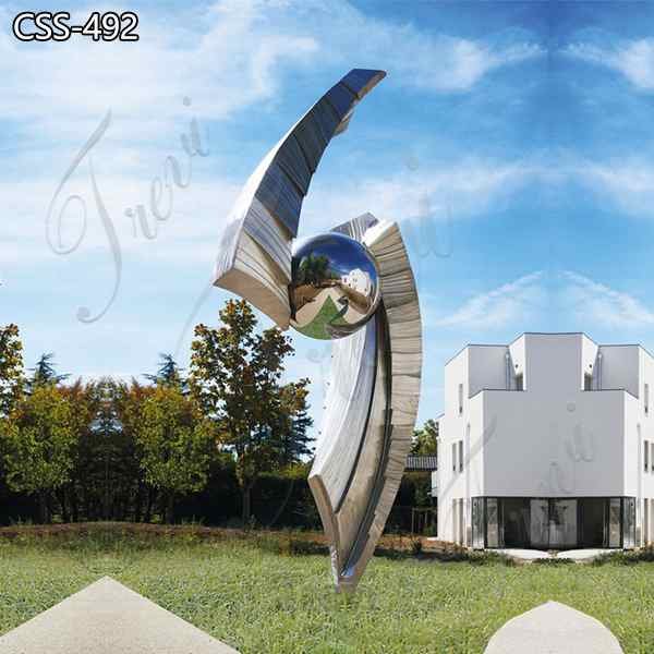 Modern Large Metal Garden Sculptures for Sale CSS-492