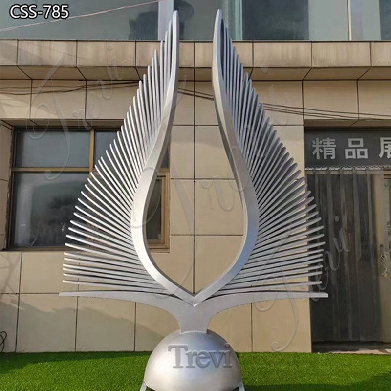 metal wings sculpture -Trevi Sculpture